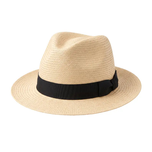 Navea Natural Beige Classic Straw Panama Hat