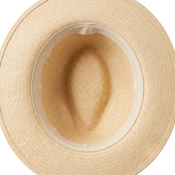 Navea Natural Beige Classic Straw Panama Hat