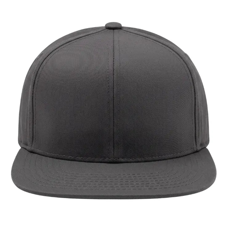 Navea Structured Charcoal Grey Snapback Cap