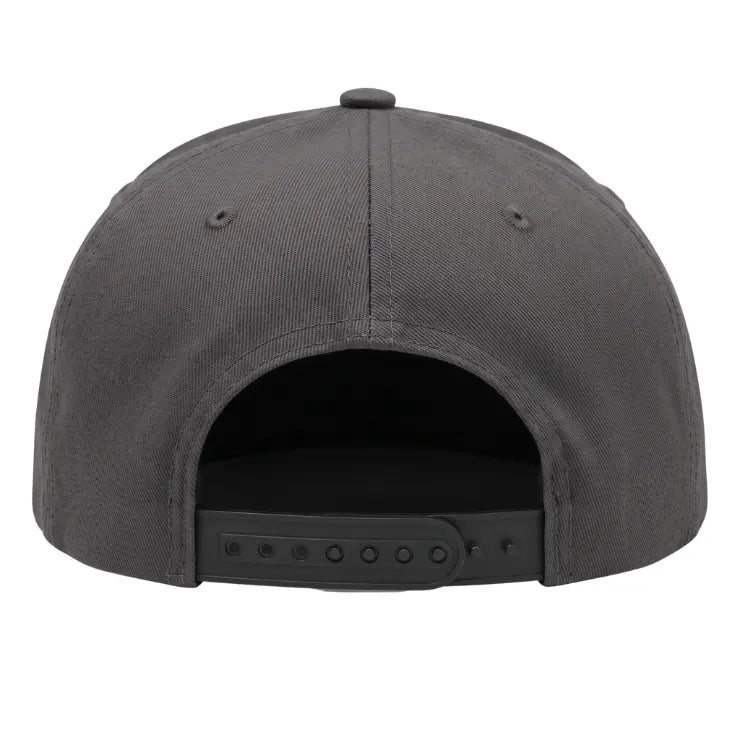 Navea Structured Charcoal Grey Snapback Cap